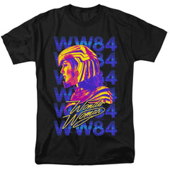 Wonder Woman 1984 WW84 Repeat Men's 18/1 Cotton Short-Sleeve T-Shirt