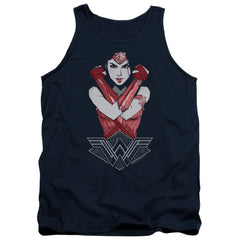 Wonder Woman Movie Amazon Men's 18/1 Cotton Tank Top