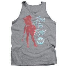Wonder Woman Movie Freedom Fight Men's 18/1 Cotton Tank Top
