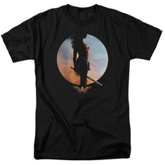 Wonder Woman Movie Wisdom And Wonder Men's 18/1 Cotton Short-Sleeve T-Shirt