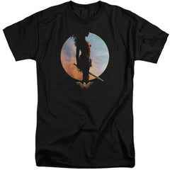 Wonder Woman Movie Wisdom And Wonder Men's 18/1 Tall Cotton Short-Sleeve T-Shirt