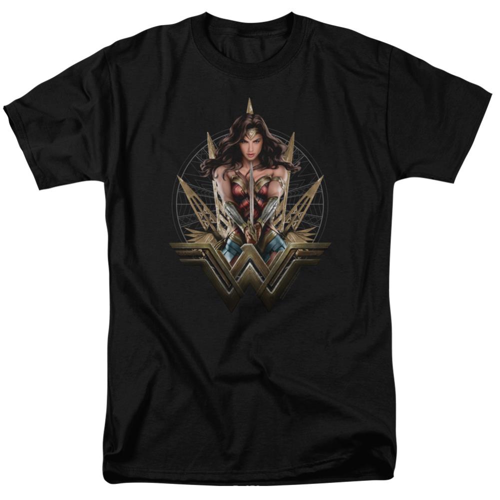 Wonder Woman Movie Wonder Blades Men's 18/1 Cotton Short-Sleeve T-Shirt