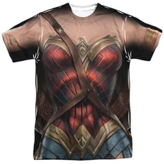 Wonder Woman Movie Wonder Uniform Men's Regular Fit Polyester Short-Sleeve T-Shirt