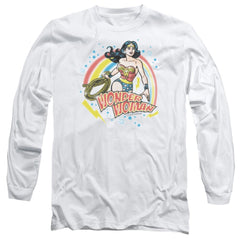 Wonder Woman Wonder Airbrush Men's 18/1 Cotton Long-Sleeve T-Shirt