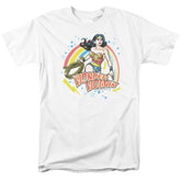 Wonder Woman Wonder Airbrush Men's 18/1 Cotton Short-Sleeve T-Shirt