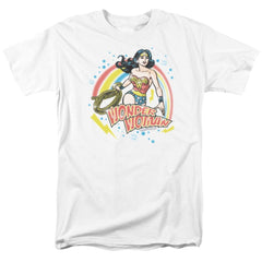 Wonder Woman Wonder Airbrush Men's 18/1 Cotton Short-Sleeve T-Shirt