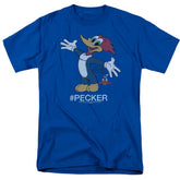 Woody Woodpecker Hashtag Woody Men's 18/1 Cotton Short-Sleeve T-Shirt