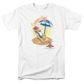 Woody Woodpecker Summertime Men's 18/1 Cotton Short-Sleeve T-Shirt