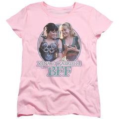 Xena Warrior Princess Bff Women's 18/1 Cotton Short-Sleeve T-Shirt