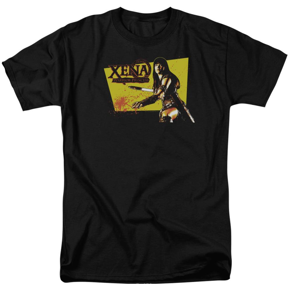 Xena Warrior Princess Cut Up Men's 18/1 Cotton Short-Sleeve T-Shirt