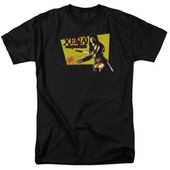 Xena Warrior Princess Cut Up Men's 18/1 Cotton Short-Sleeve T-Shirt