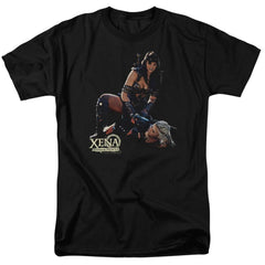 Xena Warrior Princess In Control Men's 18/1 Cotton Short-Sleeve T-Shirt