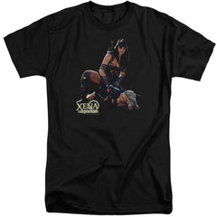 Xena Warrior Princess In Control Men's 18/1 Tall Cotton Short-Sleeve T-Shirt