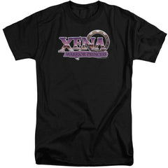 Xena Warrior Princess Logo Men's 18/1 Tall Cotton Short-Sleeve T-Shirt