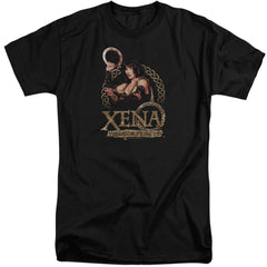 Xena Warrior Princess Royalty Men's 18/1 Tall Cotton Short-Sleeve T-Shirt