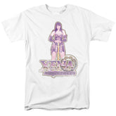 Xena Warrior Princess Stand Men's 18/1 Cotton Short-Sleeve T-Shirt