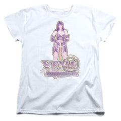 Xena Warrior Princess Stand Women's 18/1 Cotton Short-Sleeve T-Shirt