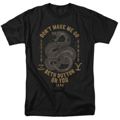 Yellowstone Beth Dutton Men's 18/1 Cotton Short-Sleeve T-Shirt