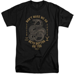 Yellowstone Beth Dutton Men's 18/1 Tall Cotton Short-Sleeve T-Shirt
