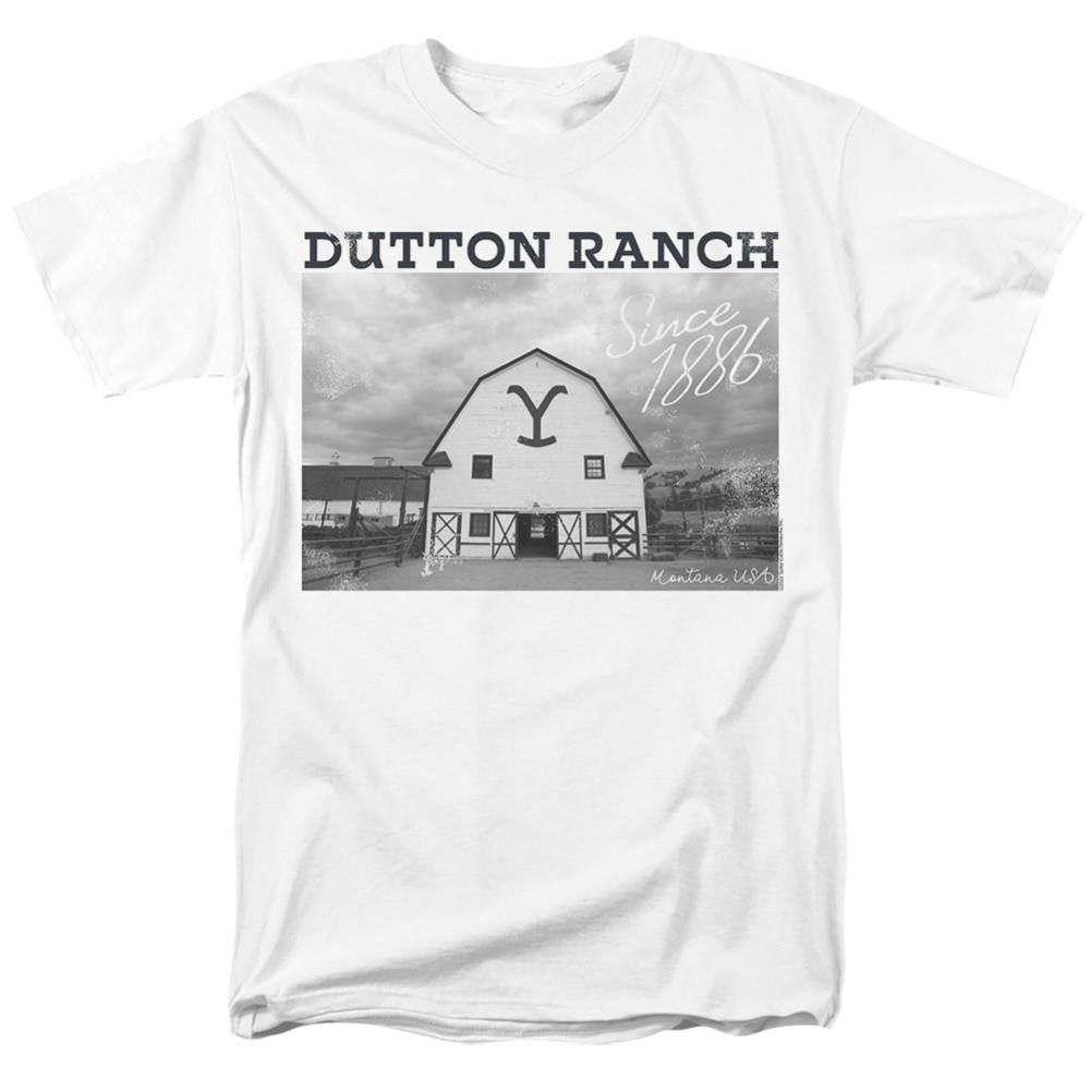 Yellowstone Dutton Barn Men's 18/1 Cotton Short-Sleeve T-Shirt