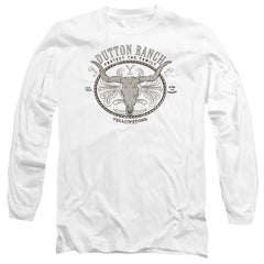Yellowstone Dutton Ranch Men's 18/1 Cotton Long-Sleeve T-Shirt
