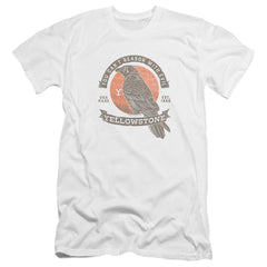 Yellowstone Evil Bird Men's Ultra-Soft 30/1 Cotton Slim Short-Sleeve T-Shirt