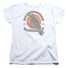 Yellowstone Evil Bird Women's 18/1 Cotton Short-Sleeve T-Shirt