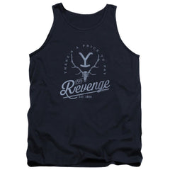 Yellowstone Revenge Skull Men's 18/1 Cotton Tank Top