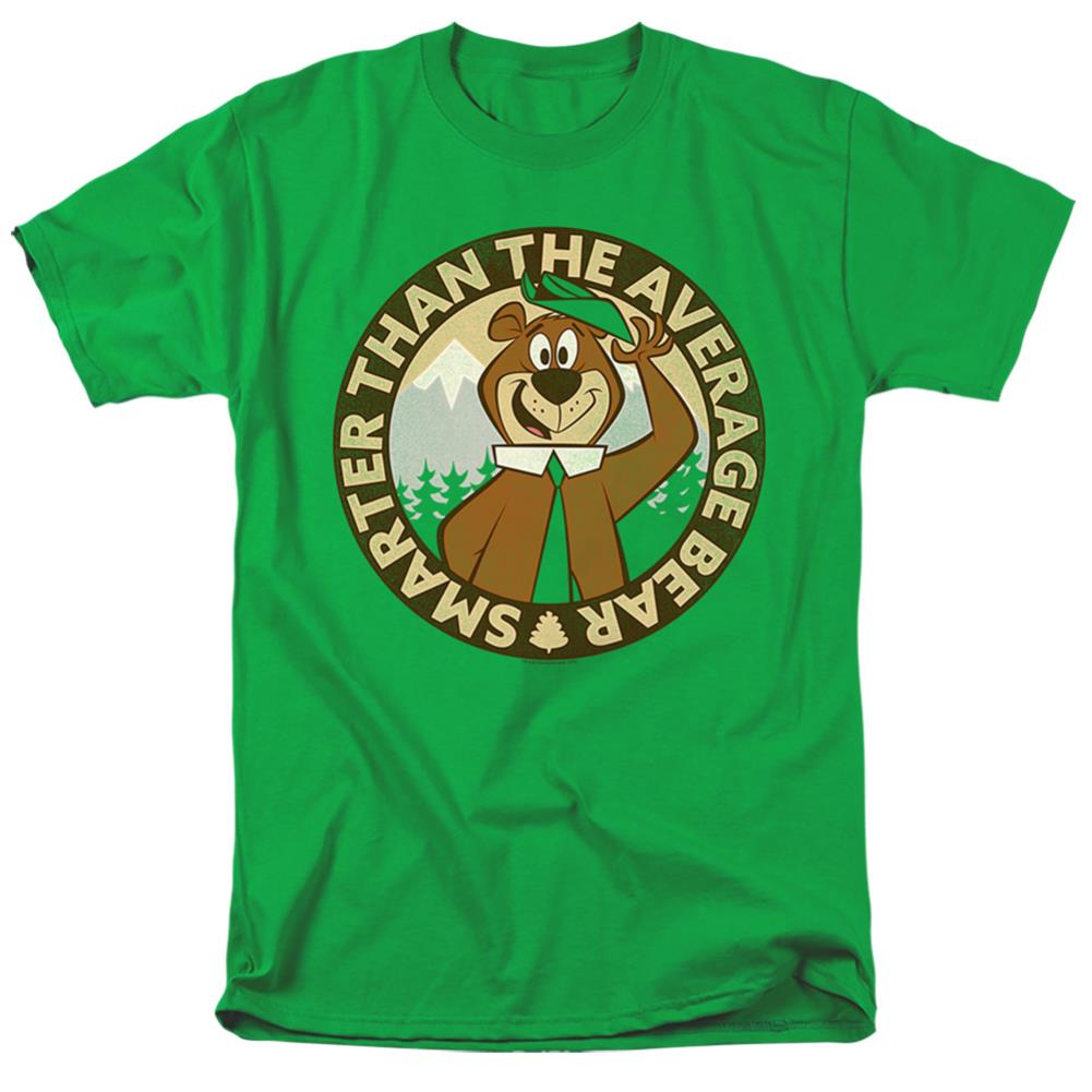 Yogi Bear Smarter Than Average Men's 18/1 Cotton Short-Sleeve T-Shirt