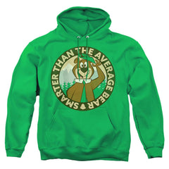 Yogi Bear Smarter Than Average Men's Pull-Over 75 25 Poly Hoodie