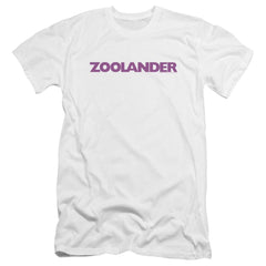 Zoolander Logo Men's Ultra-Soft 30/1 Cotton Slim Short-Sleeve T-Shirt