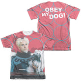 Zoolander Mugatu (Front/Back Print) Men's Regular Fit Poly Cotton Short-Sleeve T-Shirt