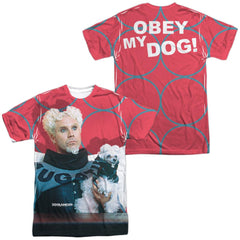 Zoolander Mugatu (Front/Back Print) Men's Regular Fit Polyester Short-Sleeve T-Shirt