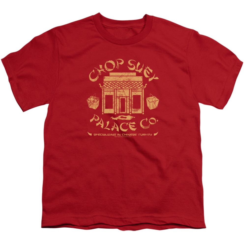 A Christmas Story Chop Suey Palace Co Youth 18/1 100% Cotton Short-Sleeve T-Shirt