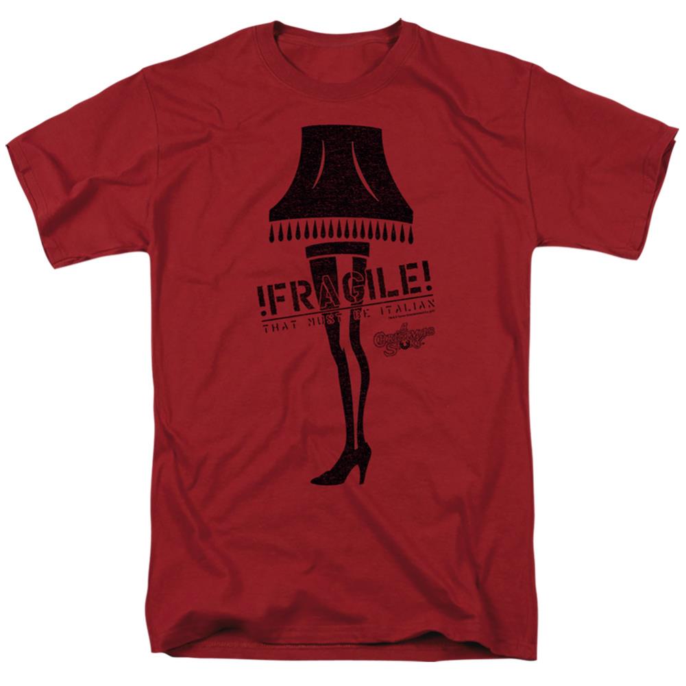 A Christmas Story Fragile Men's 18/1 Cotton Short-Sleeve T-Shirt