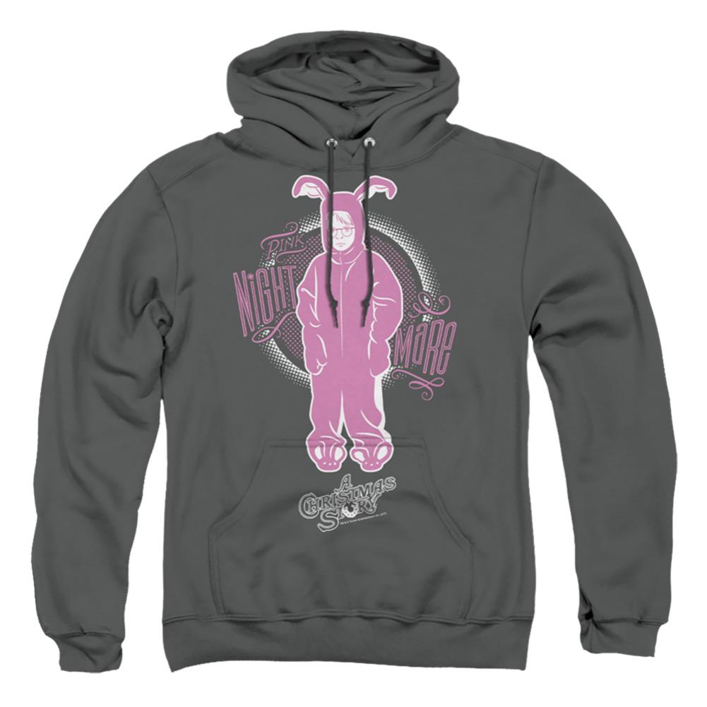 A Christmas Story Pink Nightmare Men's Pull-Over 75 25 Poly Hoodie