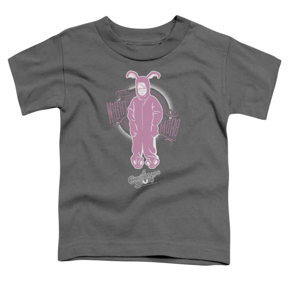 A Christmas Story Pink Nightmare Toddler 18/1 Cotton Short-Sleeve T-Shirt