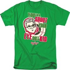 A Christmas Story You'll Shoot Your Eye Out Men's 18/1 Cotton Short-Sleeve T-Shirt