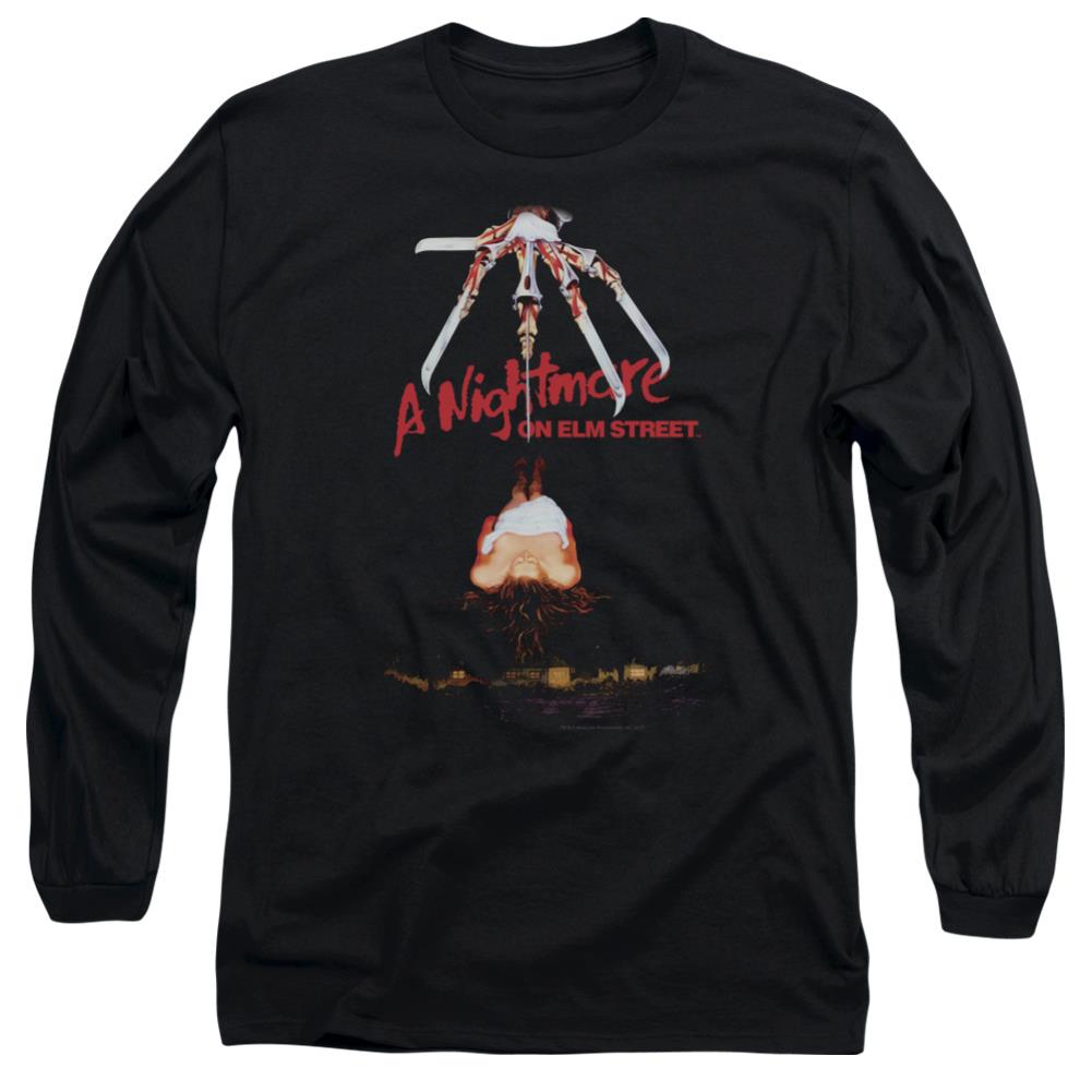 A Nightmare On Elm Street Alternate Poster Men's 18/1 Cotton Long-Sleeve T-Shirt