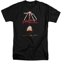 A Nightmare On Elm Street Alternate Poster Men's 18/1 Tall Cotton Short-Sleeve T-Shirt