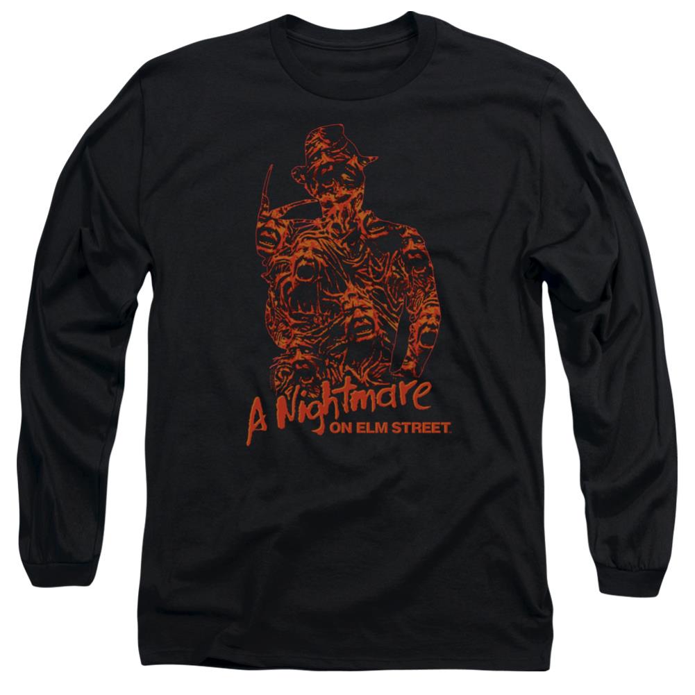 A Nightmare On Elm Street Chest Of Souls Men's 18/1 Cotton Long-Sleeve T-Shirt