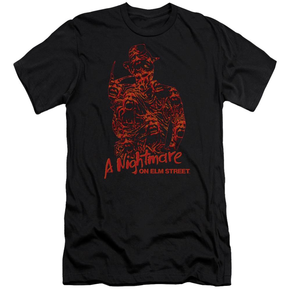 A Nightmare On Elm Street Chest Of Souls Men's Ultra-Soft 30/1 Cotton Slim Short-Sleeve T-Shirt