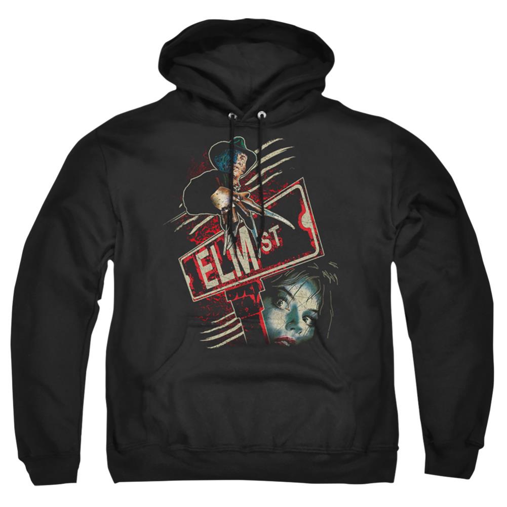 A Nightmare On Elm Street Elm St Men's Pull-Over 75 25 Poly Hoodie