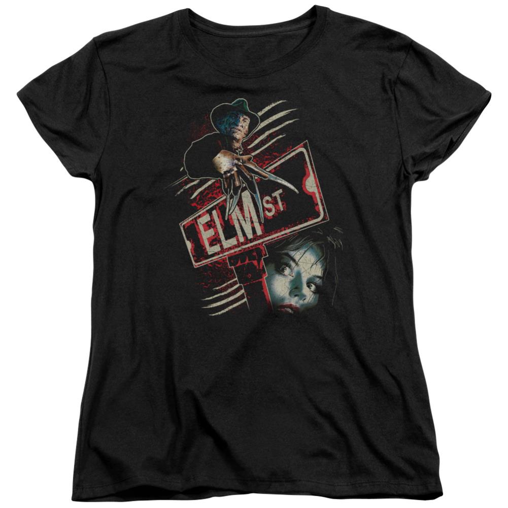 A Nightmare On Elm Street Elm St Women's 18/1 Cotton Short-Sleeve T-Shirt