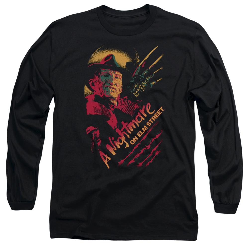 A Nightmare On Elm Street Freddy Claws Men's 18/1 Cotton Long-Sleeve T-Shirt
