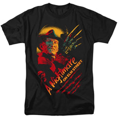 A Nightmare On Elm Street Freddy Claws Men's 18/1 Cotton Short-Sleeve T-Shirt