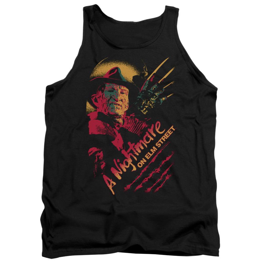 A Nightmare On Elm Street Freddy Claws Men's 18/1 Cotton Tank Top