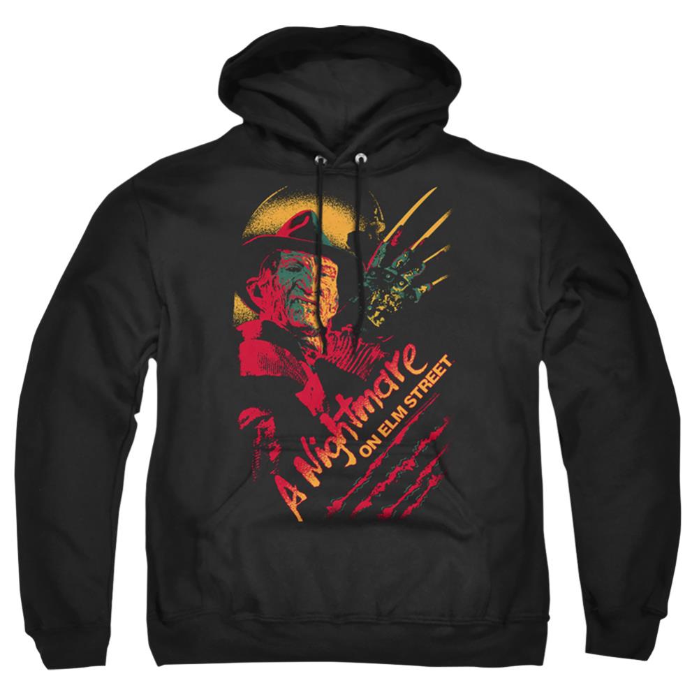 A Nightmare On Elm Street Freddy Claws Men's Pull-Over 75 25 Poly Hoodie