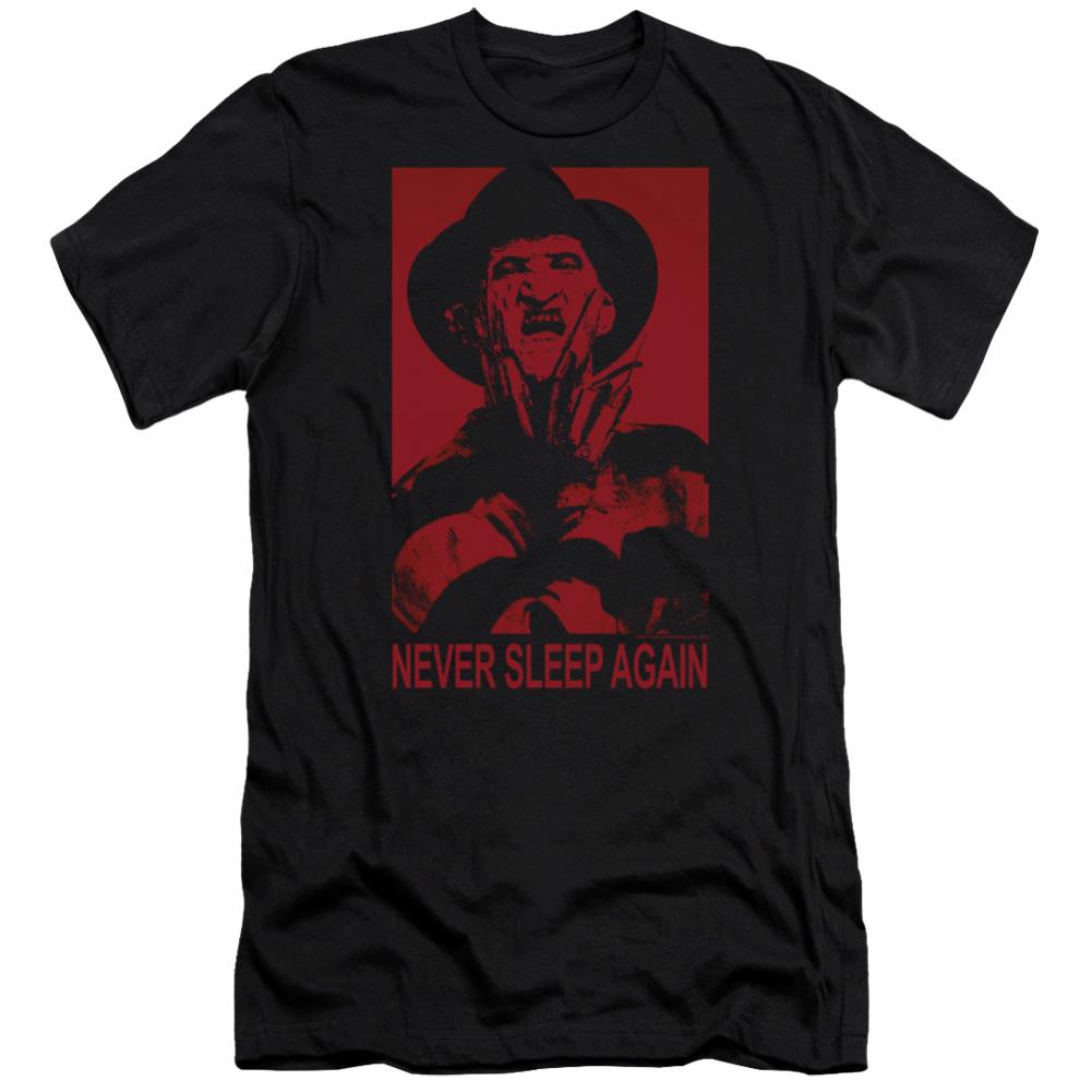 A Nightmare On Elm Street Never Sleep Again Men's Ultra-Soft 30/1 Cotton Slim Short-Sleeve T-Shirt