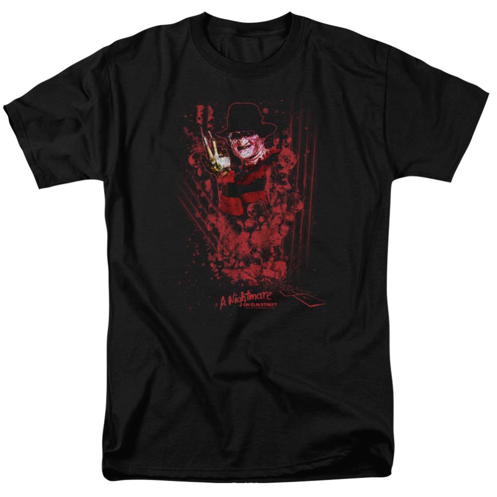 A Nightmare On Elm Street One Two Freddy's Coming For You Men's 18/1 Cotton Short-Sleeve T-Shirt